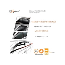 Space Space Cam Rüzgarlığı 1.2mm Volkswagen/golf7 4'lü Set / Caru373