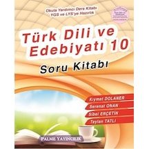 10. Sınıf Türk Edebiyatı Soru Bankası / Kıymet Dolaner