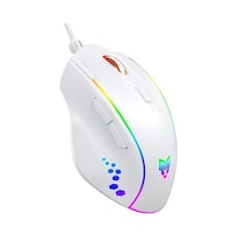 Blueforce Luxor Gaming Gamer Rgb Oyuncu Mouse 12800dpi Beyaz