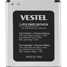 Vestel Venüs Go İle Uyumlu A+ Kalite Pil Batarya