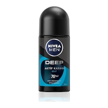 Nivea Men Deep Beat Aktif Karbon Erkek Roll-On Deodorant 50 ML