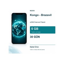 Kongo - Brazavil Esım İnternet Paketi 5 Gb 30 Gün