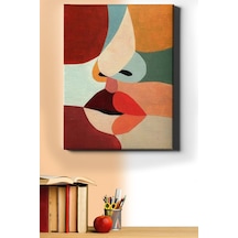 Webstyle Sayılarla Boyama Seti Kasnaklı Soyut Yüz 40 X 50 Cm