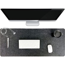 Çalışma Masası Düzenleyici Keçe Bilgisayar Mouse Pedi Masa Üstü Düzenleyici Mat 90x44 Cm