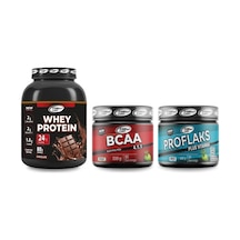 Whey Protein Çikolatalı 2000gr/bcaa300gr/proflaks Plus Vitamax300gr Çikolatalı