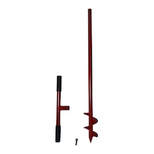 Montaj Kollu Toprak Burgusu Çit Dikme Makinesi 15 Cm Çap