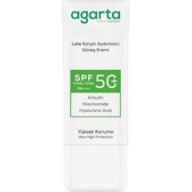 Agarta - Güneş Kremi Leke Karşıtı Aydınlatıcı Doğal 50 Ml