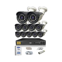 IDS DS-2015HDSET11 11 Kameralı 1080P Full HD 5 MP Sony Lensli Kamera Seti - 2015