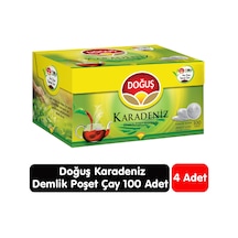 Doğuş Karadeniz Demlik Çay 100 Adet 4 Paket