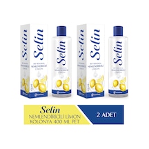 Selin 80 Derece Nemlendiricili Limon Kolonyası 2 x 400 ML