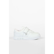 Vicco Sam Işıklı Unisex Bebek Beyaz Sneaker