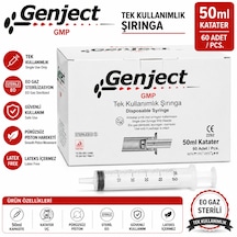 Genject 50 Ml Beslenme Katater Enjektörü 60 Adet