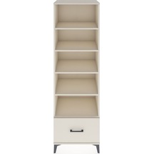 Hyperion Dolap 5 Raflı Tek Çekmeceli 60x44x195 Aytaşı-aytaşı Aytaşı