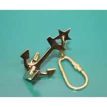 Çapalı Pirinç Anahtarlık 2475b