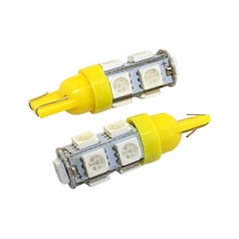 Space Ledli Dekoratif Ampul T10 9x2 Smd Turuncu / Laam161-2 Renkli