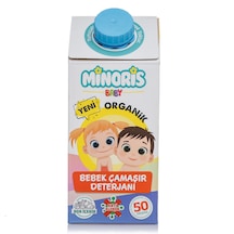 Minoris Baby Organik Bebek Çamaşır Deterjanı 1 L 50 Yıkama