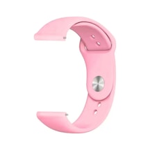 Forzacase Huawei Watch Gt3 42mm İle Uyumlu Yumuşak Jel Şık Silikon Kordon Kayış - Fc876 Pembe