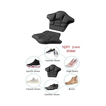 Bunyon 5 Mm Unisex Ortopedik Spor Ayakkabı Topuk Vurma Önleyici Daraltma Kumaş Topuk Koruyucu Yastığı Pedi