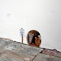 Komik Fare Deliği Duvar Çıkartmaları Yatak Odası Mutfak Süpürgelik Ev Dekorasyon 3d Vi Çıkartmaları Diy Duvar Sticker Dğ. 55013255 Diğer