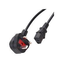 Powermaster 3 X 0.75 Mm İngiliz Tip 1.5 Metre C7 Güç Kablosu Pm-17891