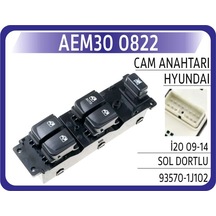Aem Cam Anahtarı Hyundaı İ20 09-14 Sol Dortlu Aem30 0822 935701j102