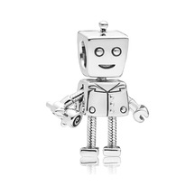 Nur Silver Robot Gümüş Charm Nur-bl00171