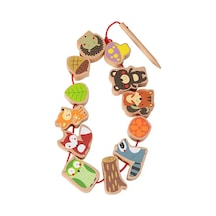 Classic World Ahşap Boncuk Dizme Oyunu - Forest 3634