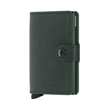 Secrid Miniwallet Original Kartlık Cüzdan, Yeşil Çok Renkli