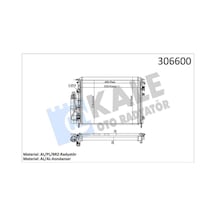 Kale-radyator Modül Clıo Iı-kangoo-thalıa1-2-1.4-1.5dcı-1.6-1.9 97-01 Al Kale 052829rın 8200211563 8200778910 7700428082