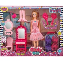 Cindy Doll Bebekli Güzellik Seti Ve Bavul 02454