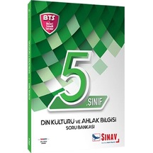 5.Sınıf Din Kültürü ve Ahlak Bilgisi Soru Bankası- Sınav Dergisi Yayınları