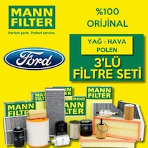 Ford Focus 1.6 Tdcı Mann-Filter Filtre Bakım Seti 2007-2010 495301665
