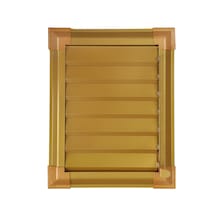 45 X 60 Alüminyum Altın Banyo Wc Havalandırma Panjuru