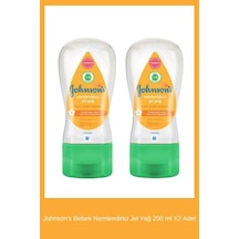 Johnsons Bebek Nemlendirici Jel Yağ Bebek Yağı 200 ML x 2 Adet