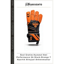 Marivento Özel Üretim Hummel Hml Performance Gk Black-orange 7 Hazırlık Bireysel Antrenmanlar Siyah - Turuncu