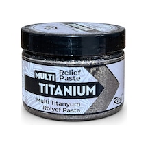 Rich Multi Titanyum Rölyef Pasta 150 Ml Taş Gri