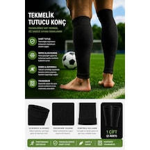 Voltrike Siyah Konç Topuksuz Tekmelik Tutucu Karışık