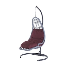 Rattan Rest Salıncak - Koyu Gri