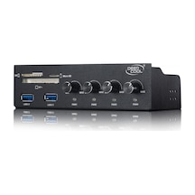 DEEP COOL ROCK MASTER V3.0 On Panel 5.25" Yuva 2xUSB, CF/SD/Micro