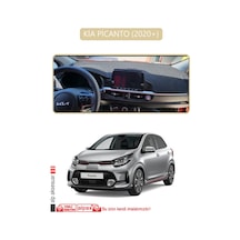 Kia Picanto 2020+torpido Koruma Halısı Bej Kenar