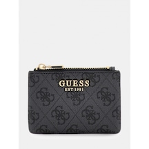 Guess Laurel Iı Kredi Kartlık Kadın Antrasit Cüzdan Swsg7459505-clo