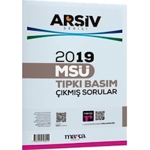 2019 Msü Arşiv Serisi Tıpkı Basım Çıkmış Sorular Tamamı Video ...