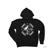 Ensiferum Skull Siyah Kapşonlu Sweatshirt Hoodie Siyah