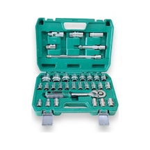 Ers- 32 Parça Profesyonel Lokma Takımı 1/2 Cr-v Çeliği 32 Parça