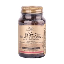 Solgar Ester-c Plus 500mg 50 Kapsül
