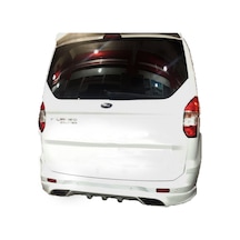 Ford Courier Difüzörlü Arka Tampon Eki Karlık Boyalı