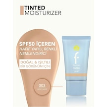 Sun Lovers Nemlendirici Etkili & Doğal Bitişli Renkli Güneş Koruyucu Spf50-003 Ivory Nude 0