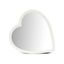 Beyaz Kalp Led Ayna (Tek Işıklı) Xy-089