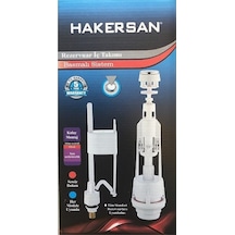 Hakersan 1011 Rezervuar İç Takım Basmalı Sistem Beyaz
