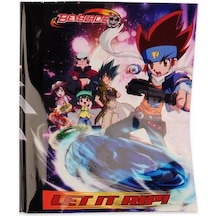Abka Hazır Kaplık Defter Kabı Beyblade A4 Çok Renkli